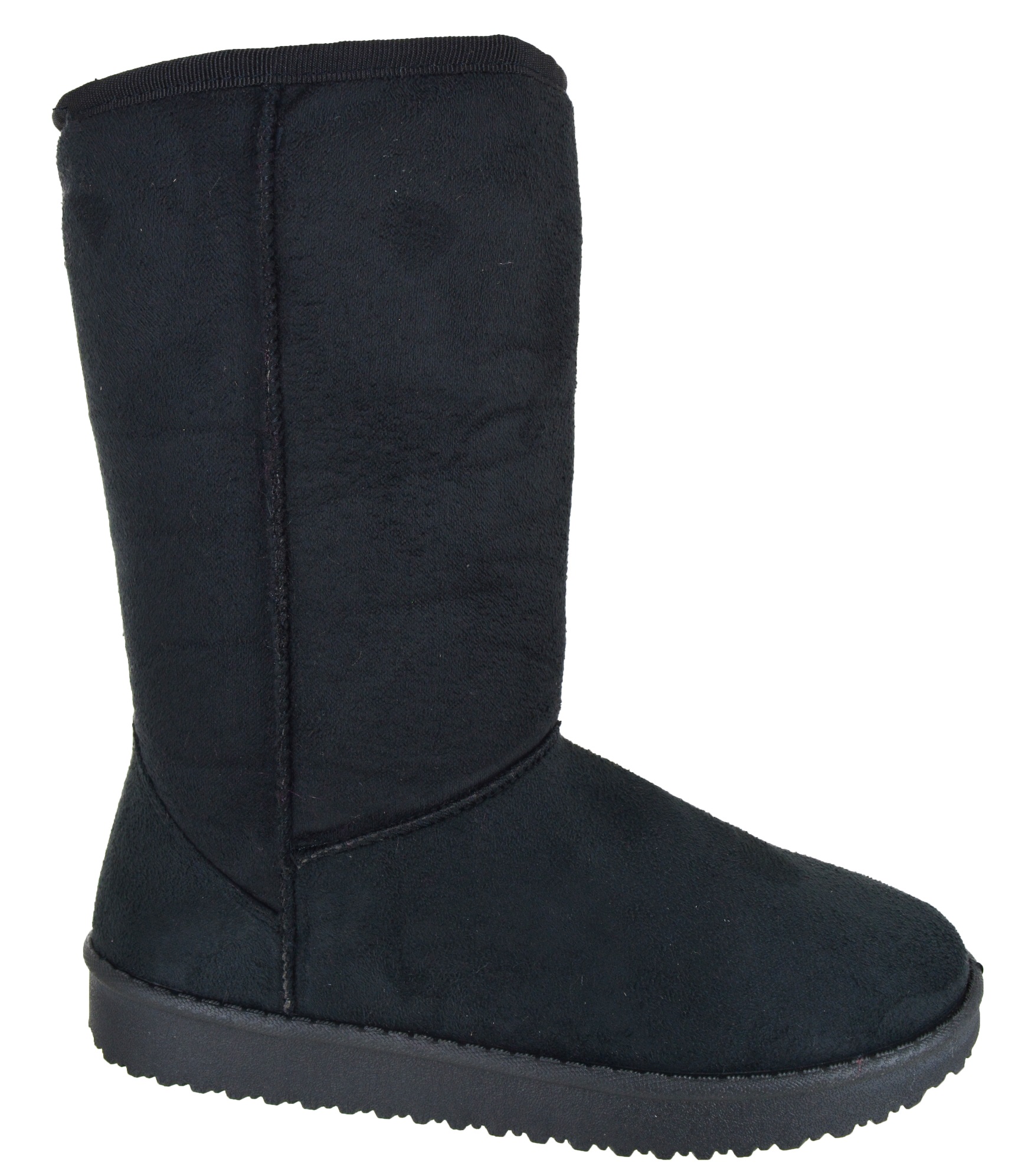 calf length fur lined boots